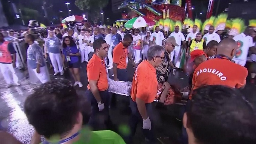 Rio de janeiro - carnaval - incident